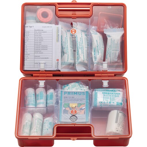 First Aid Kit Typ 1 Plastic